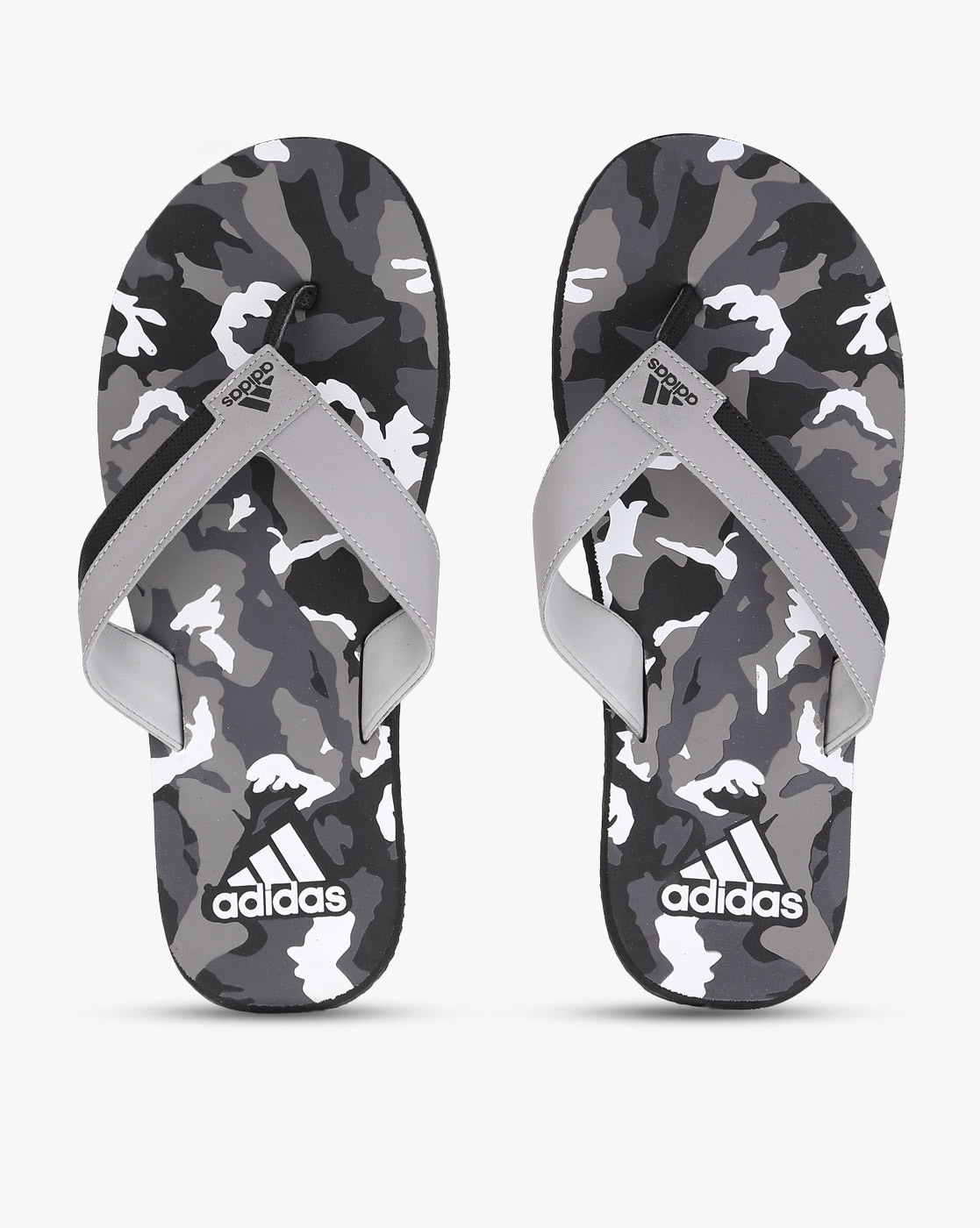 adidas camo flip flops