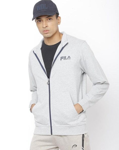 kontrast Ampere Forkorte Buy Grey Jackets & Coats for Men by FILA Online | Ajio.com