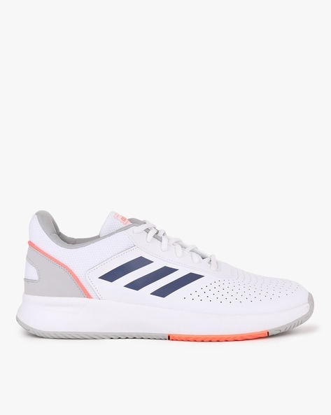 adidas white court shoes