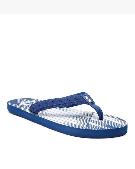 Graphic Print Thong-Strap Flip-Flops (Image - 1)