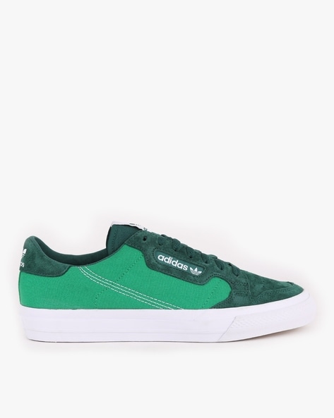 Adidas continental vulc shoes clearance green