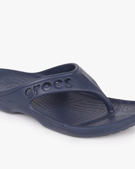 crocs baya flip navy