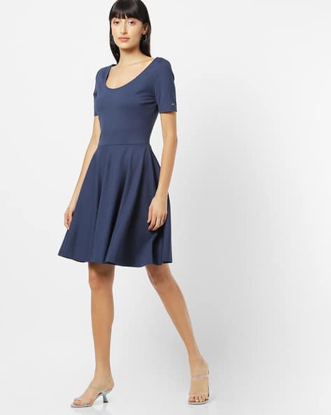 Buy Blue Dresses for Women by TOMMY HILFIGER Online | Ajio.com