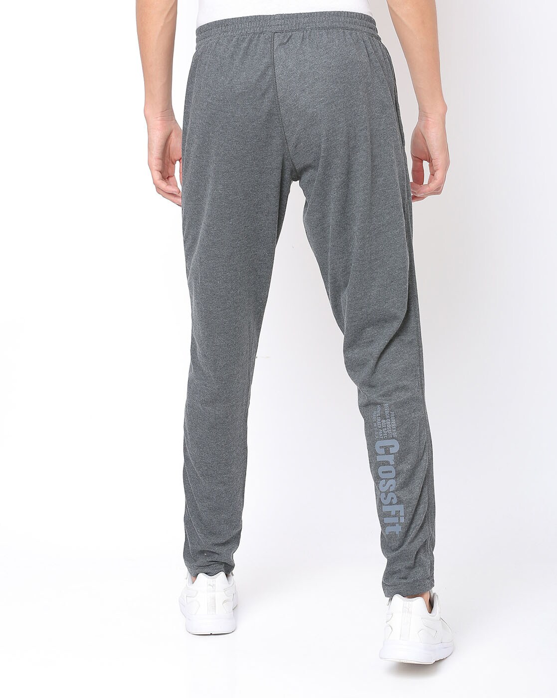 Buy Grey Track Pants for Men by Reebok Online Ajio