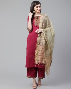 ajio salwar suits