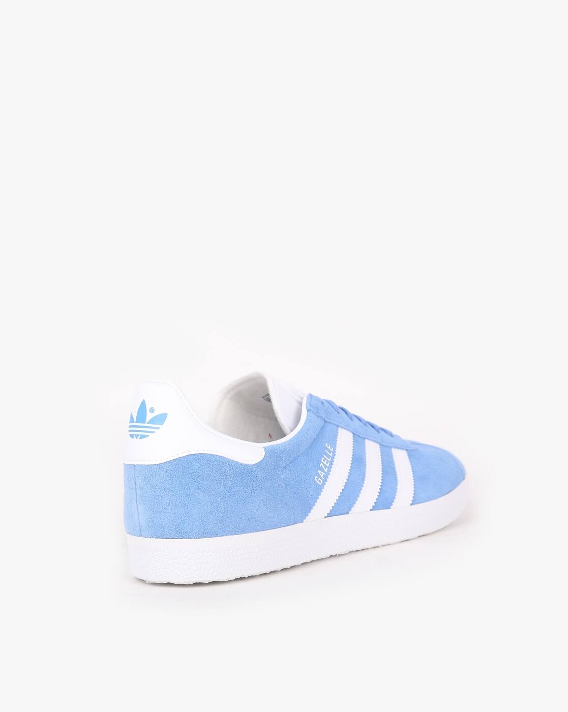 light blue gazelle trainers