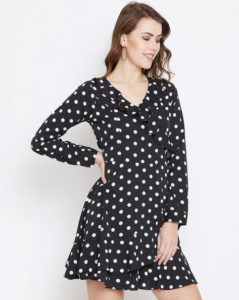 berrylush polka dot dress