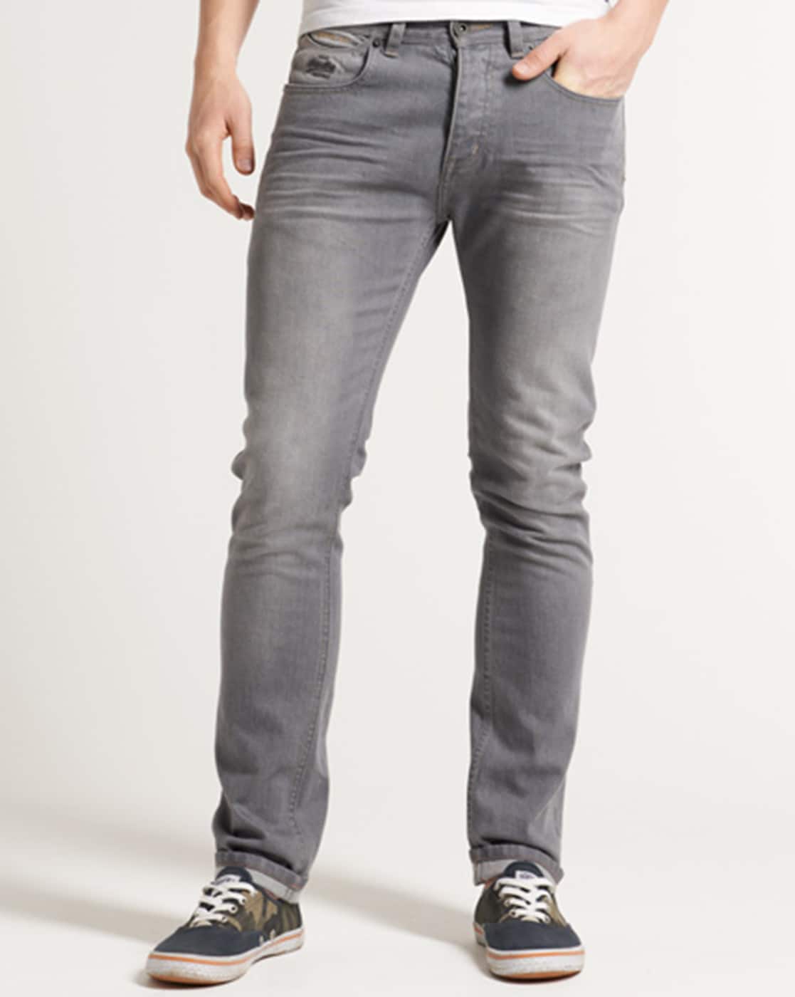 Grey Jeans Men by SUPERDRY Online |