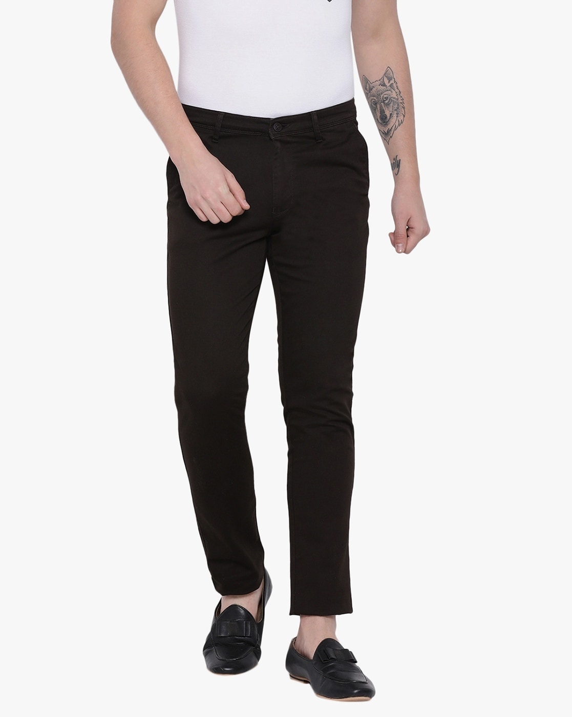 Buy MONTE CARLO Navy Solid Cotton Blend Regular Fit Mens Track Pants |  Shoppers Stop
