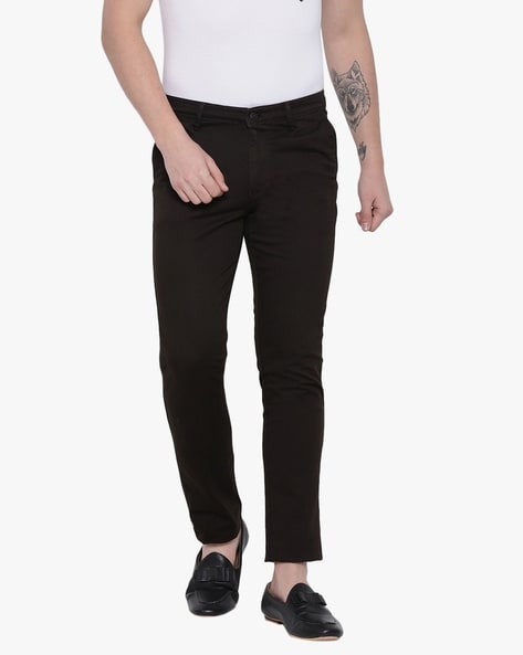Buy online Solid Flat Front Trousers Formal Trouser from Bottom Wear for  Men by Monte Carlo for ₹1889 at 30% off | 2024 Limeroad.com