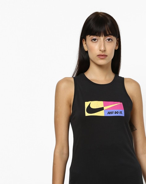 Buy Black Tops for Women by NIKE Online