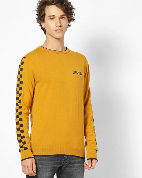 levis yellow sweater