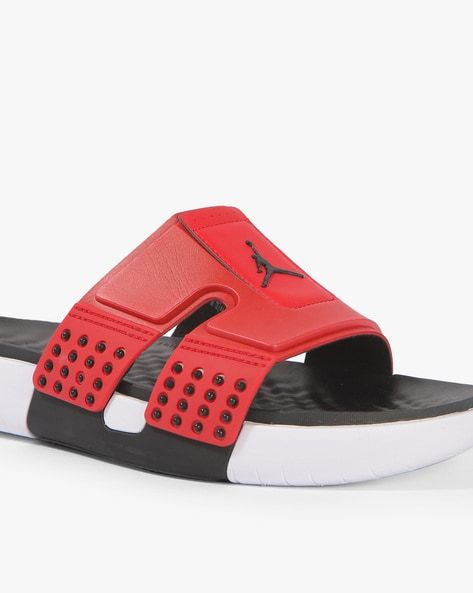 Jordan slide red hot sale