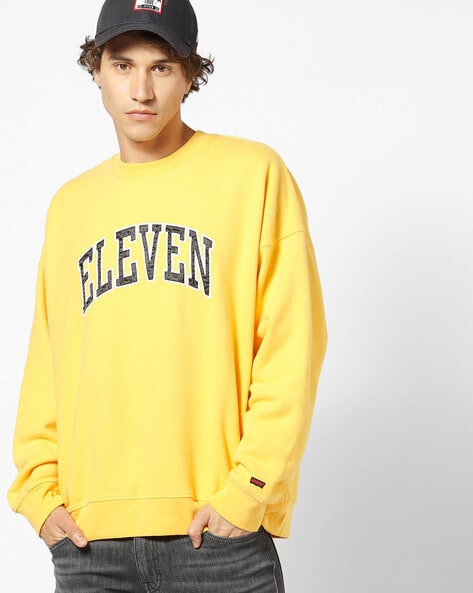 levis yellow sweater