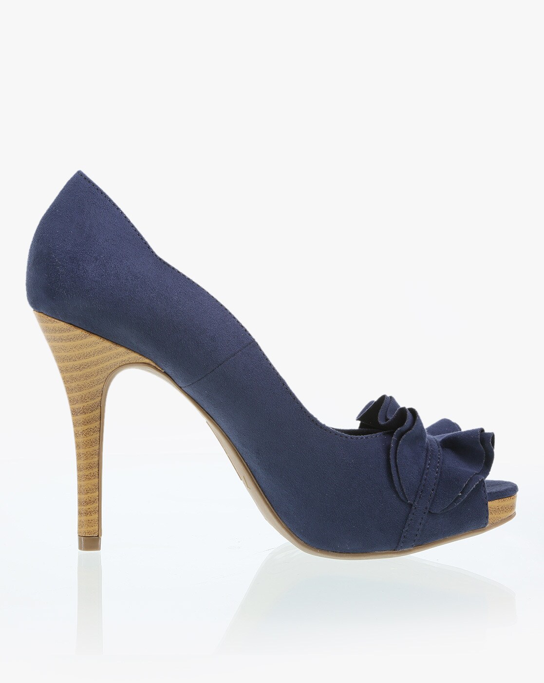 Buy Blue Heeled Shoes for Women by 