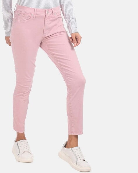 Buy Pink Jeans & Jeggings for Women by GAP Online