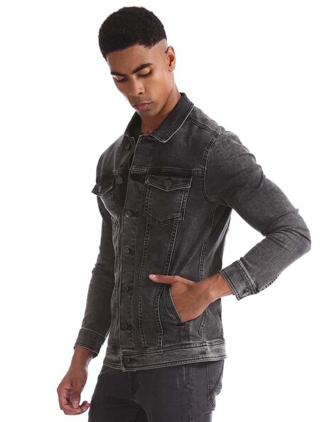 Aeropostale jeans clearance jacket