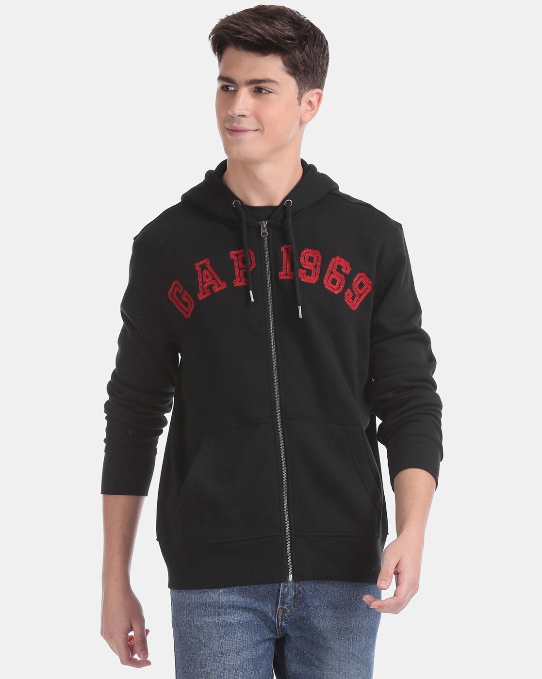 Buy Black Sweatshirt Hoodies For Men By Gap Online Ajio Com