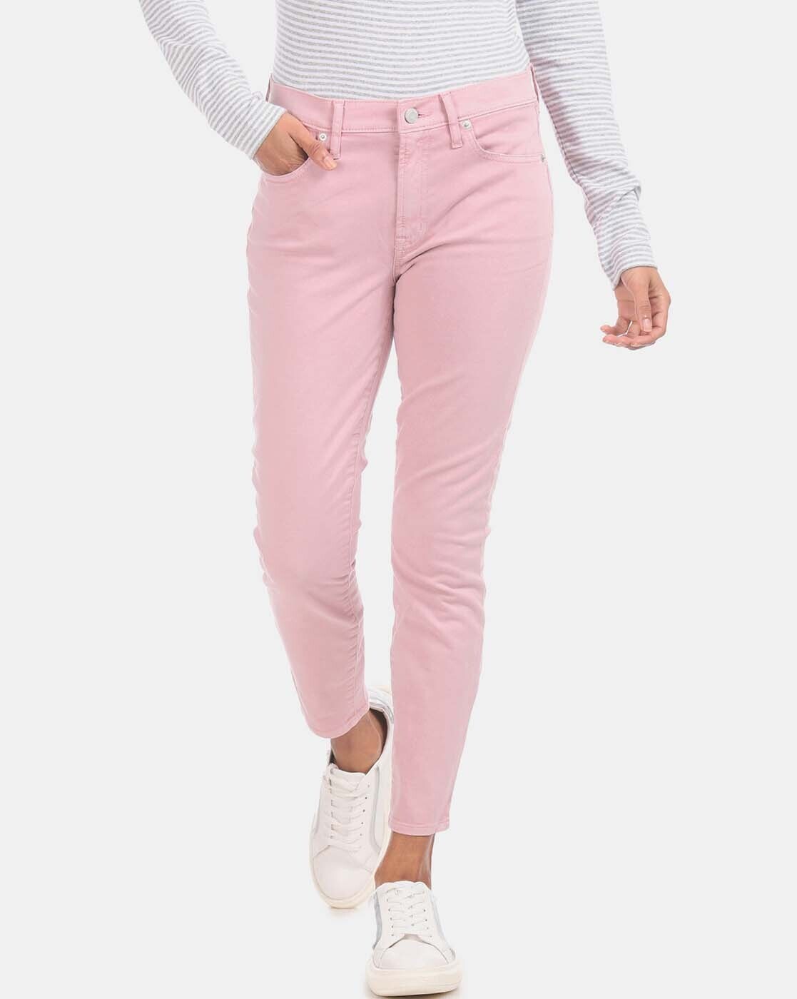 gap pink jeans