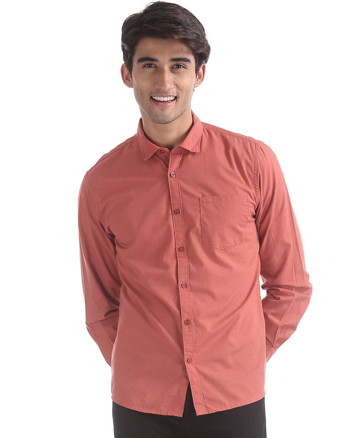 cutaway collar shirt regular fit