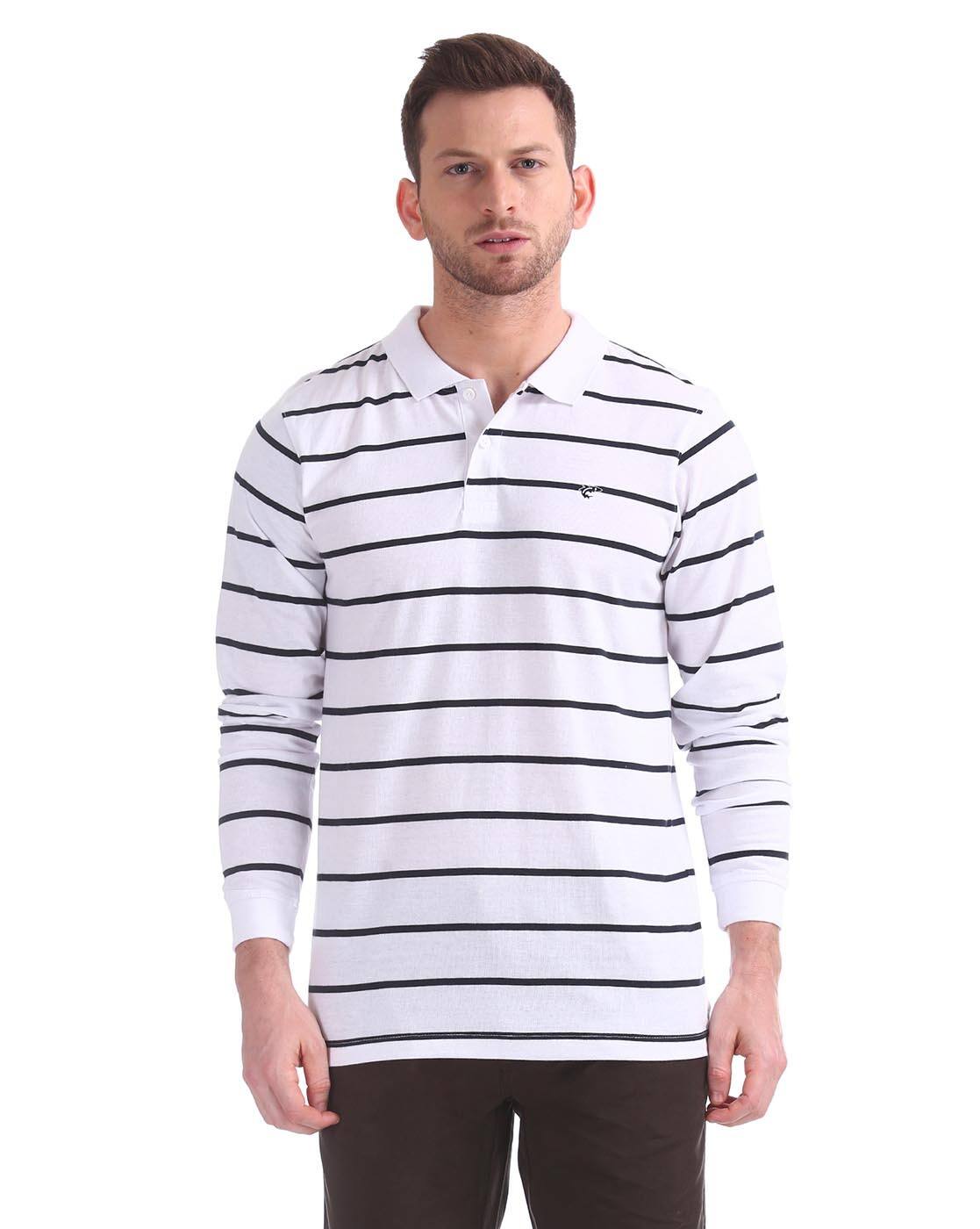 Buy white Tshirts for Men by Ruggers 