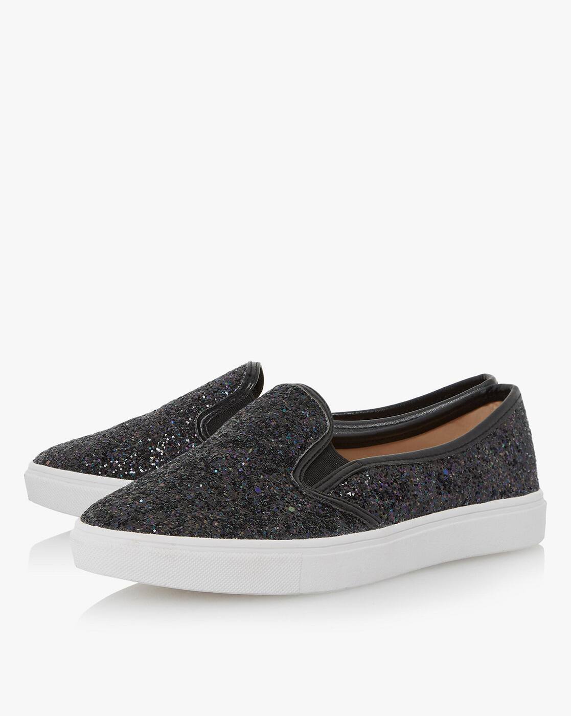 Elsaa Embellished Slip-On Casual Shoes
