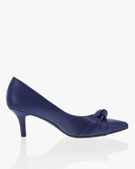 Buy Navy Blue Heeled Shoes for Women by DEX FLEX by Payless Online Ajio