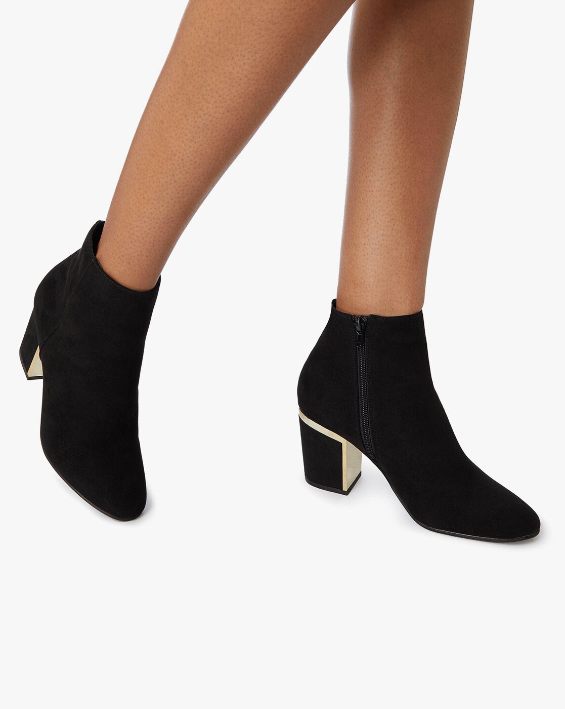 block heeled ankle boots