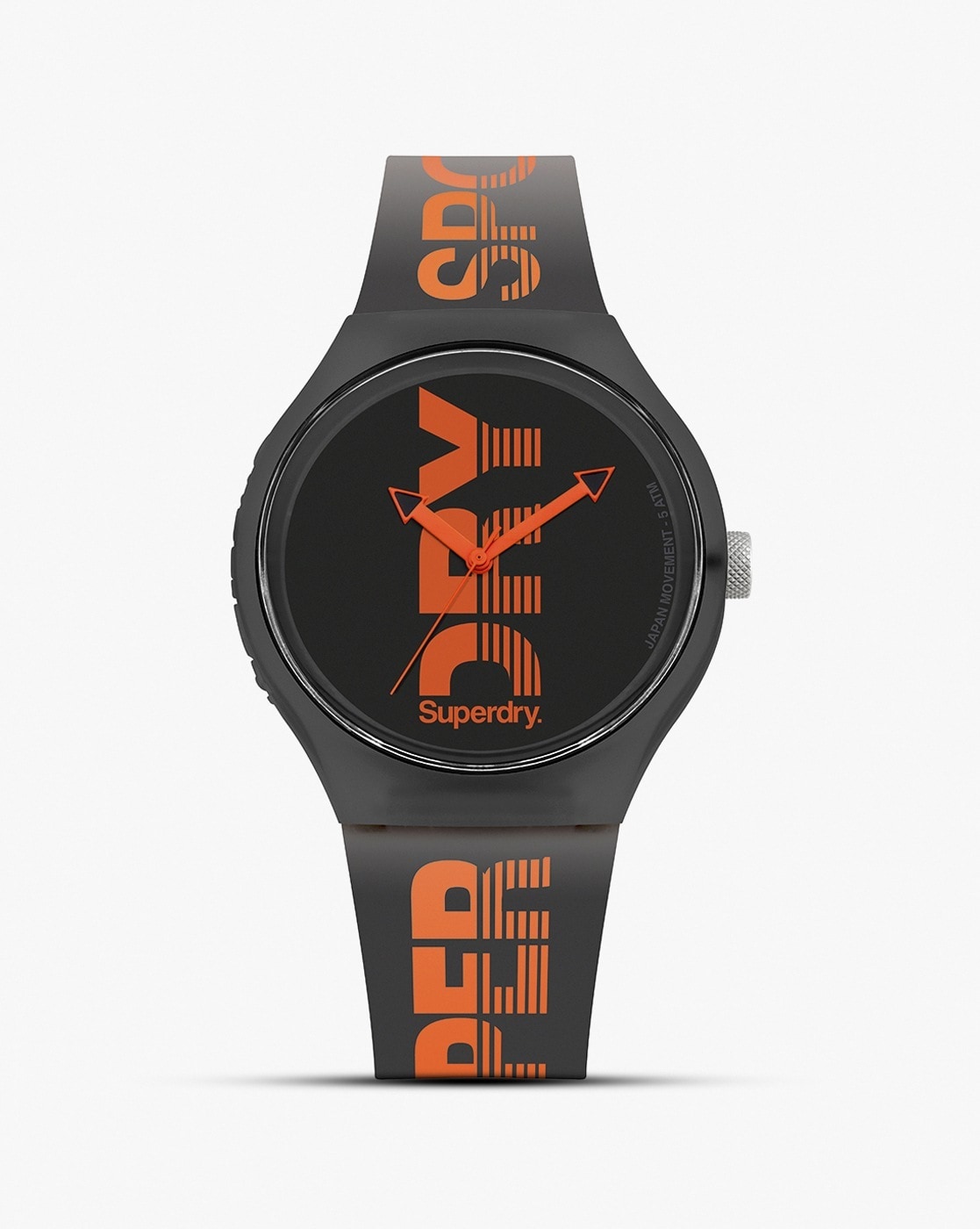 Superdry watch clearance black