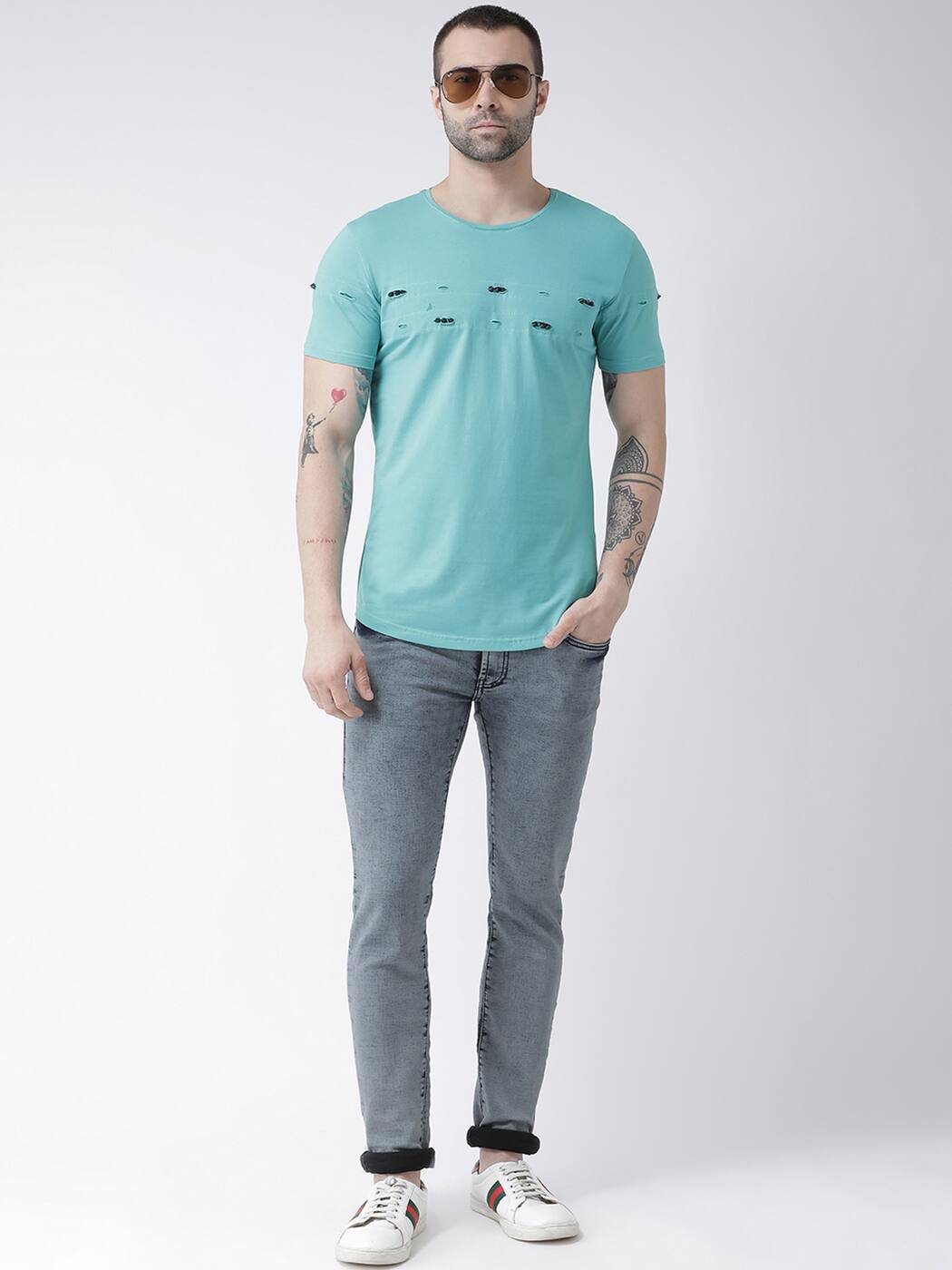 jeans and t shirt for men