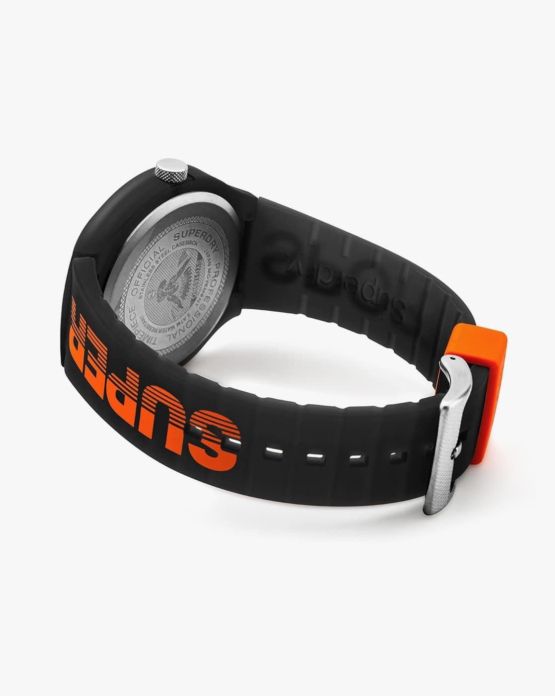 SYG189BO Brand Print Analogue Wrist Watch