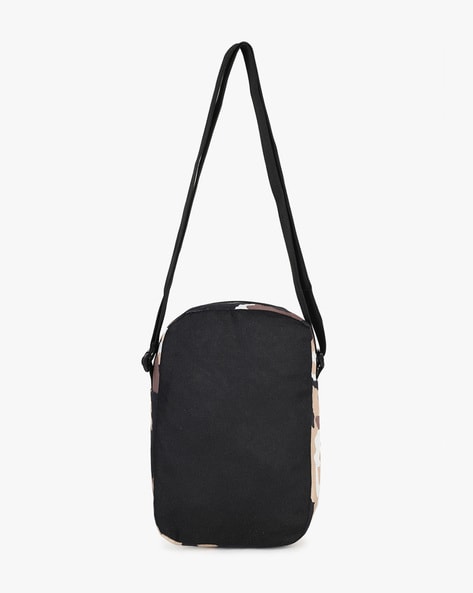 Sling Pouch Black Crossbody Bag • Panther