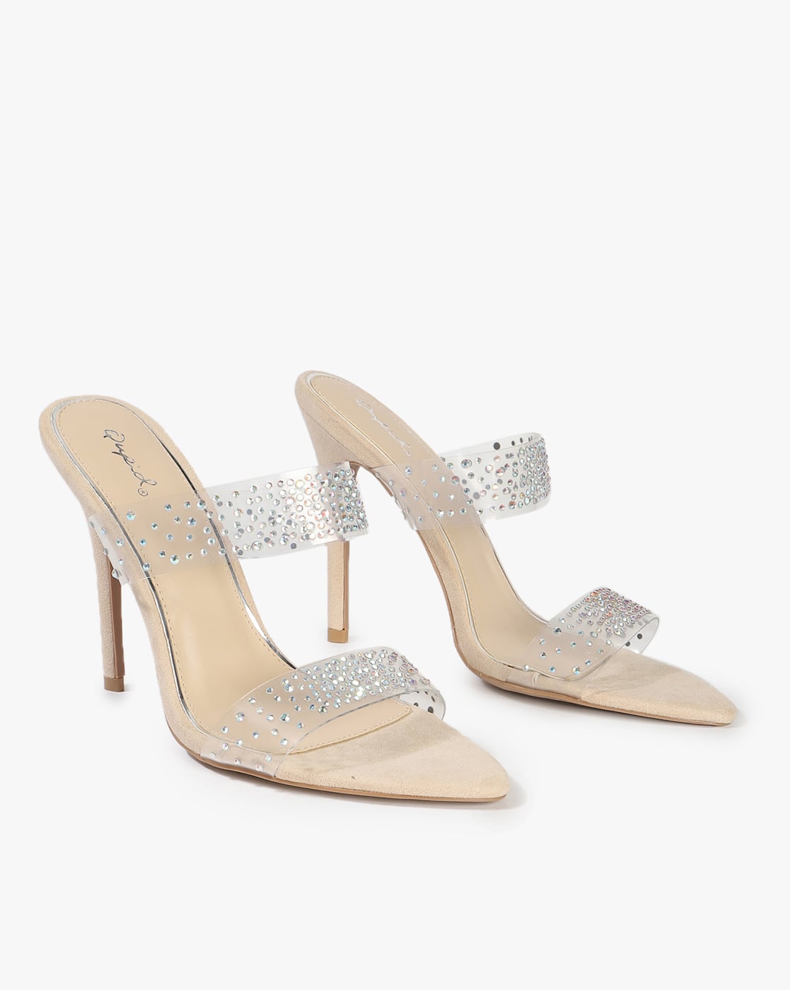 qupid heeled sandals