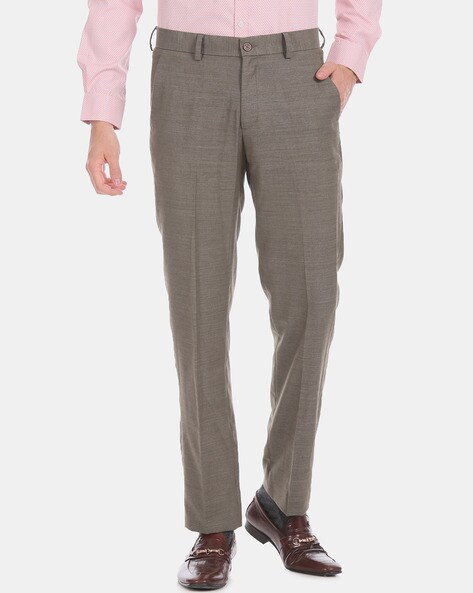 Byford by Pantaloons Regular Fit Men Blue Trousers - Buy Byford by  Pantaloons Regular Fit Men Blue Trousers Online at Best Prices in India |  Flipkart.com