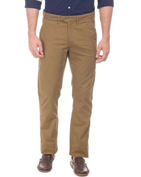 RUGGERS Regular Fit Men Brown Trousers - Buy RUGGERS Regular Fit Men Brown  Trousers Online at Best Prices in India | Flipkart.com