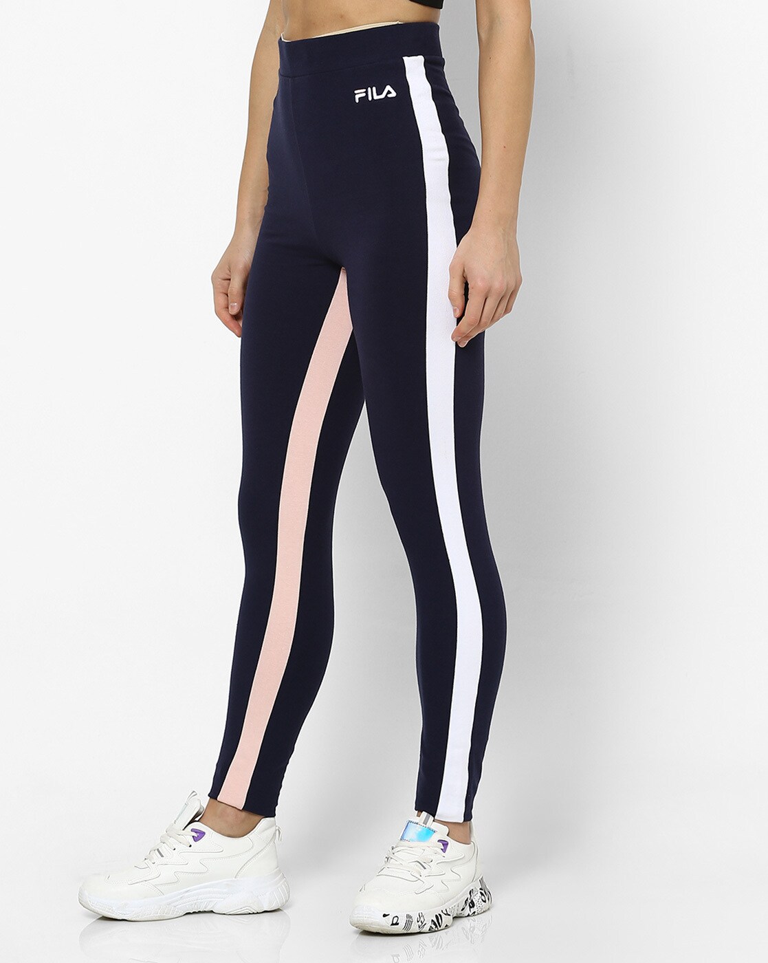 Blue fila outlet leggings