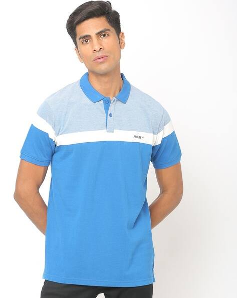 Buy Blue Tshirts for Men by PROLINE 