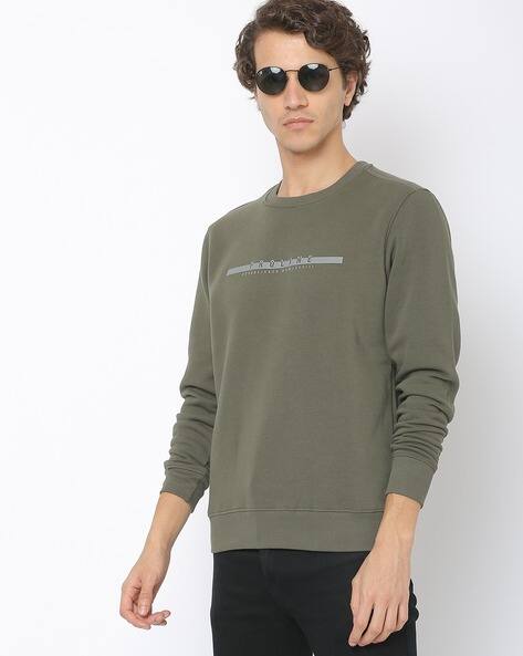 olive sweatshirt