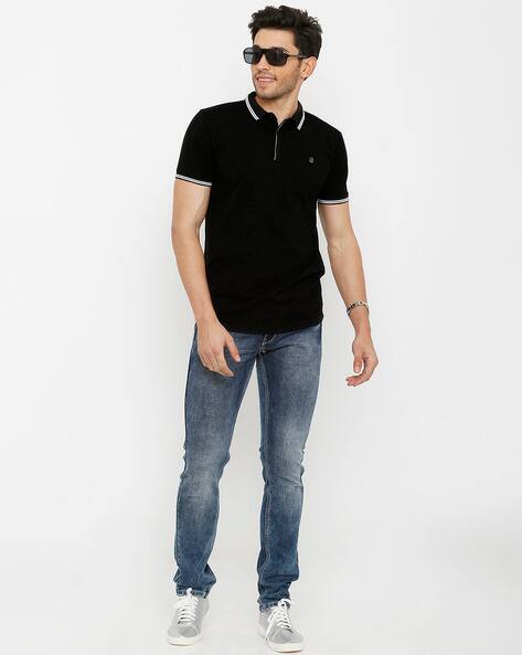 black polo black jeans