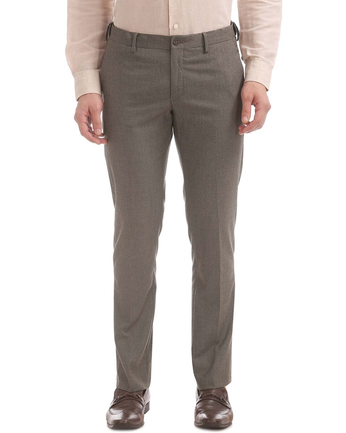 Excalibur Regular Fit Men Brown Trousers  Buy Excalibur Regular Fit Men  Brown Trousers Online at Best Prices in India  Flipkartcom