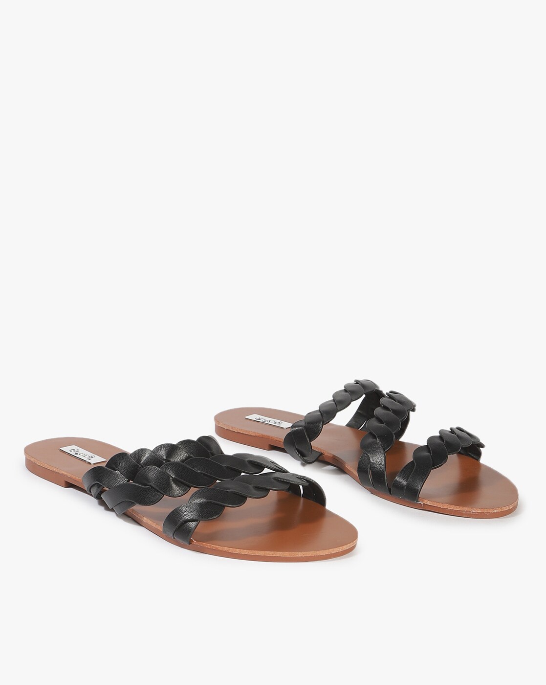 qupid braided sandals