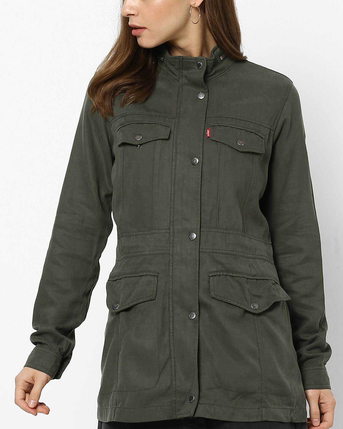 Buy Olive Green Jackets & Coats for Women by LEVIS Online 