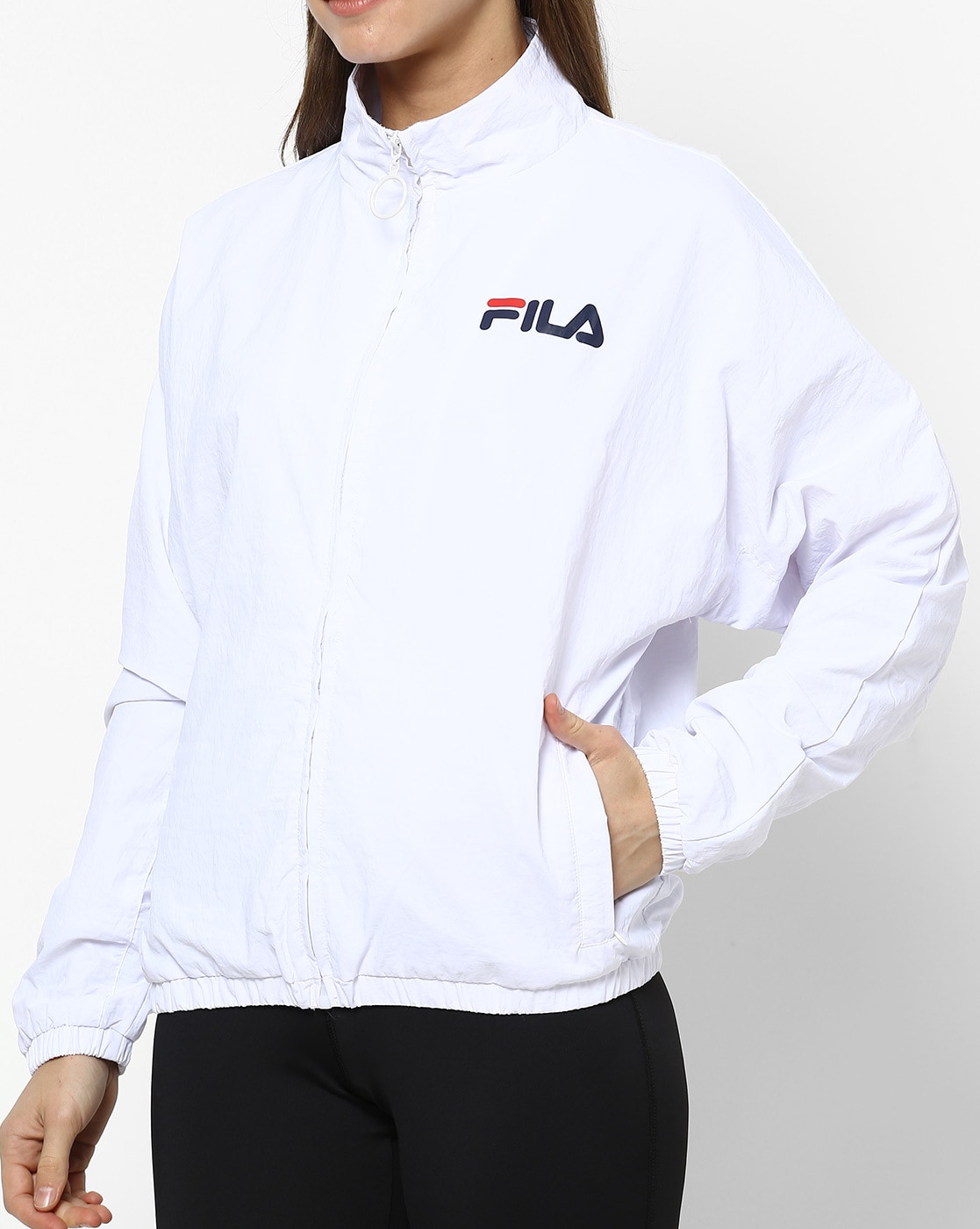 Fila Men's Velour Jackets Black Heather Small at Amazon Men's Clothing store