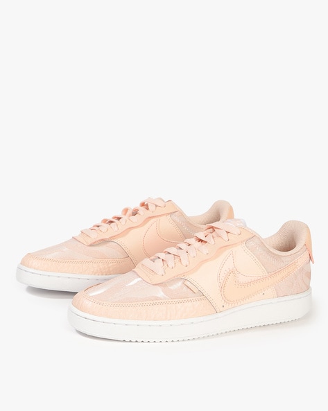 peach shoes