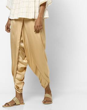 Golden dhoti pants Clearance