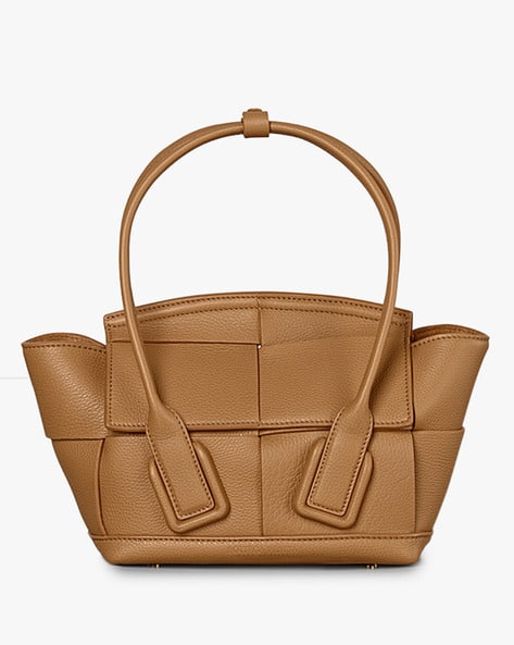 Buy BOTTEGA VENETA Mini Arco Top Handle Bag | Brown Color Women 