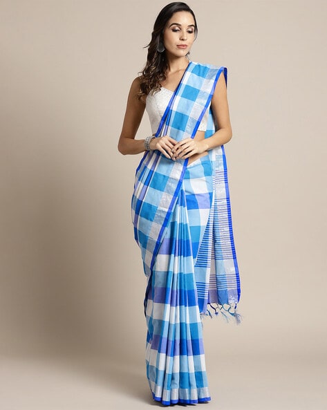 Handloom Patteda Anchu Cotton Saree 10054355 – Avishya.com