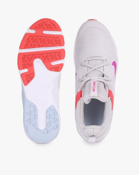 Legend Essential Lace-Up Sports Shoes with Contrast Panel (Image - 2)