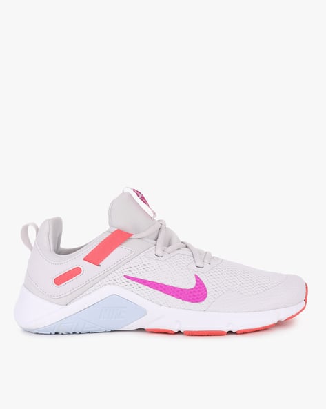Legend Essential Lace-Up Sports Shoes with Contrast Panel (Image - 1)