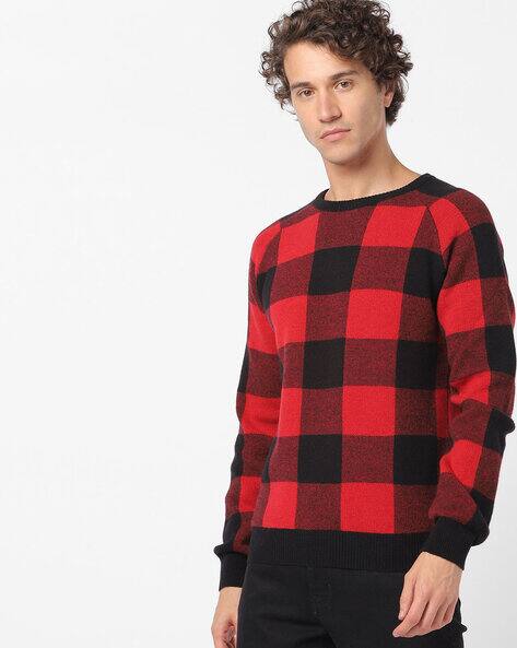 levis tartan jumper